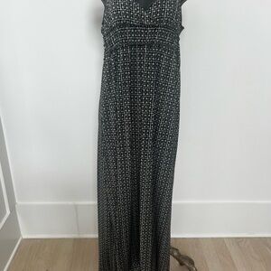 Max Studio casual  Black and White Women's Maxi Dress (M)
